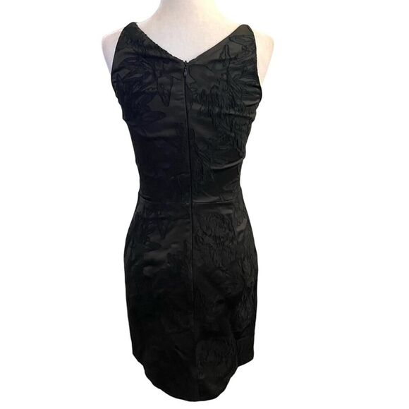Dress The Population Kennedy Illusion Mesh Embroidered Dress Black Size Small - Picture 5 of 13